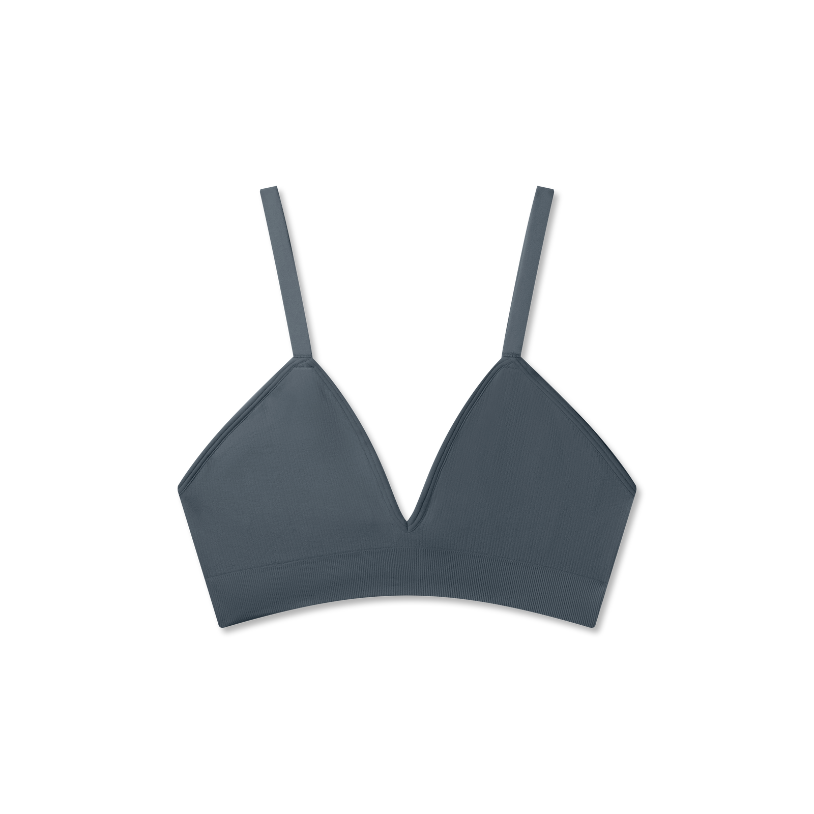Women's Seamless Triangle Bralette - Pebble L [9112]