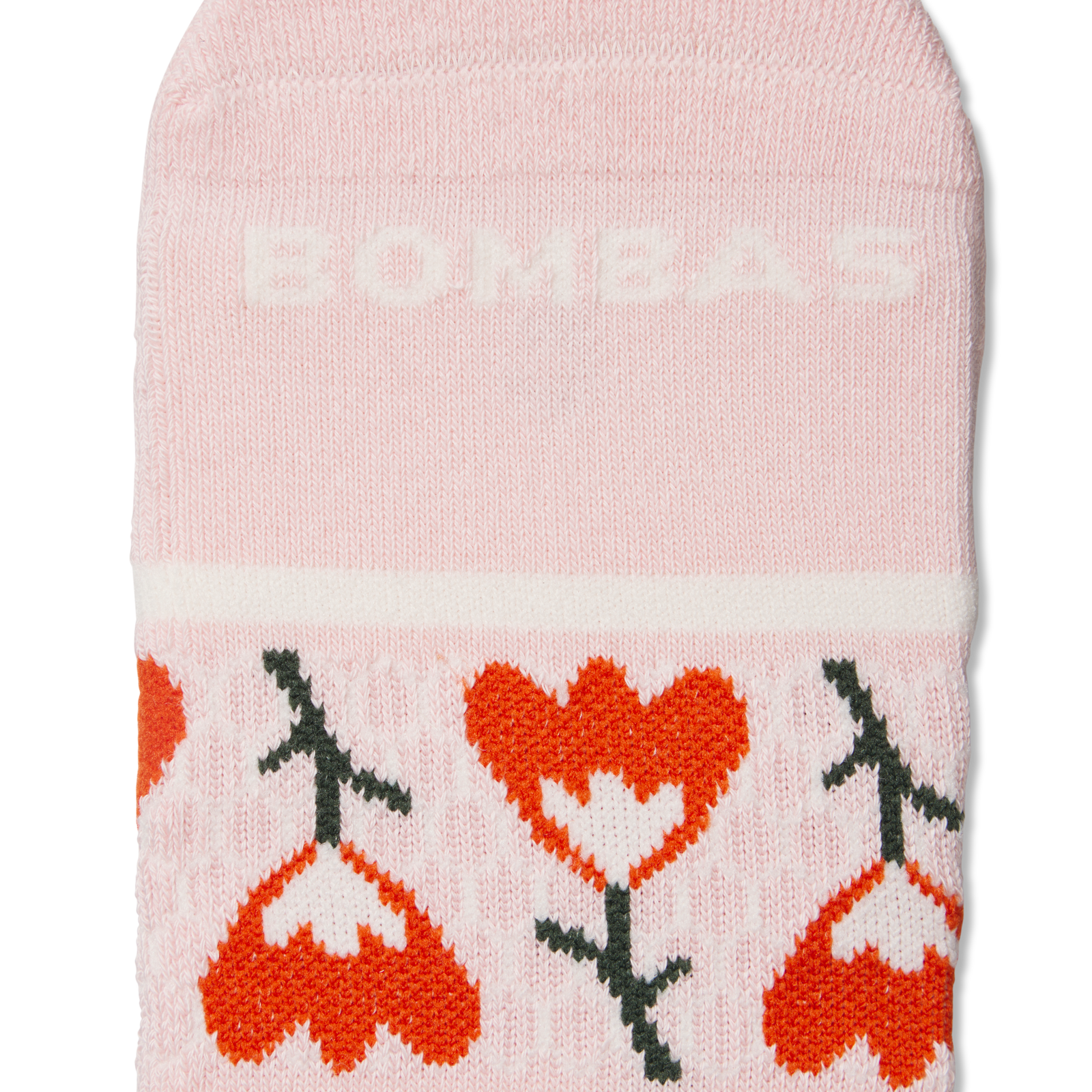 Women's Garden Party Quarter Socks - pale pink Detail [9172]