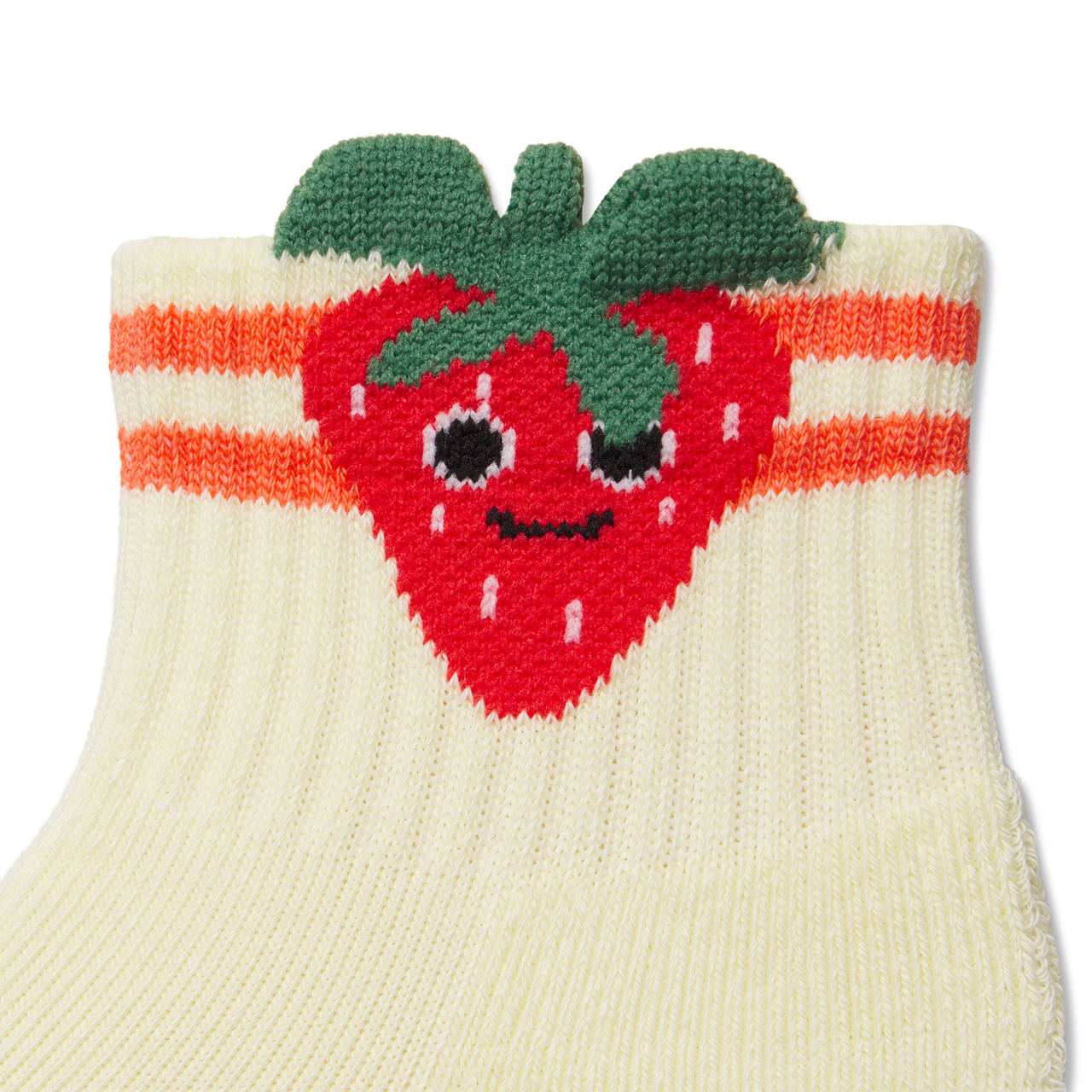 Toddler Gripper Calf Socks - light meringue Detail [9209]
