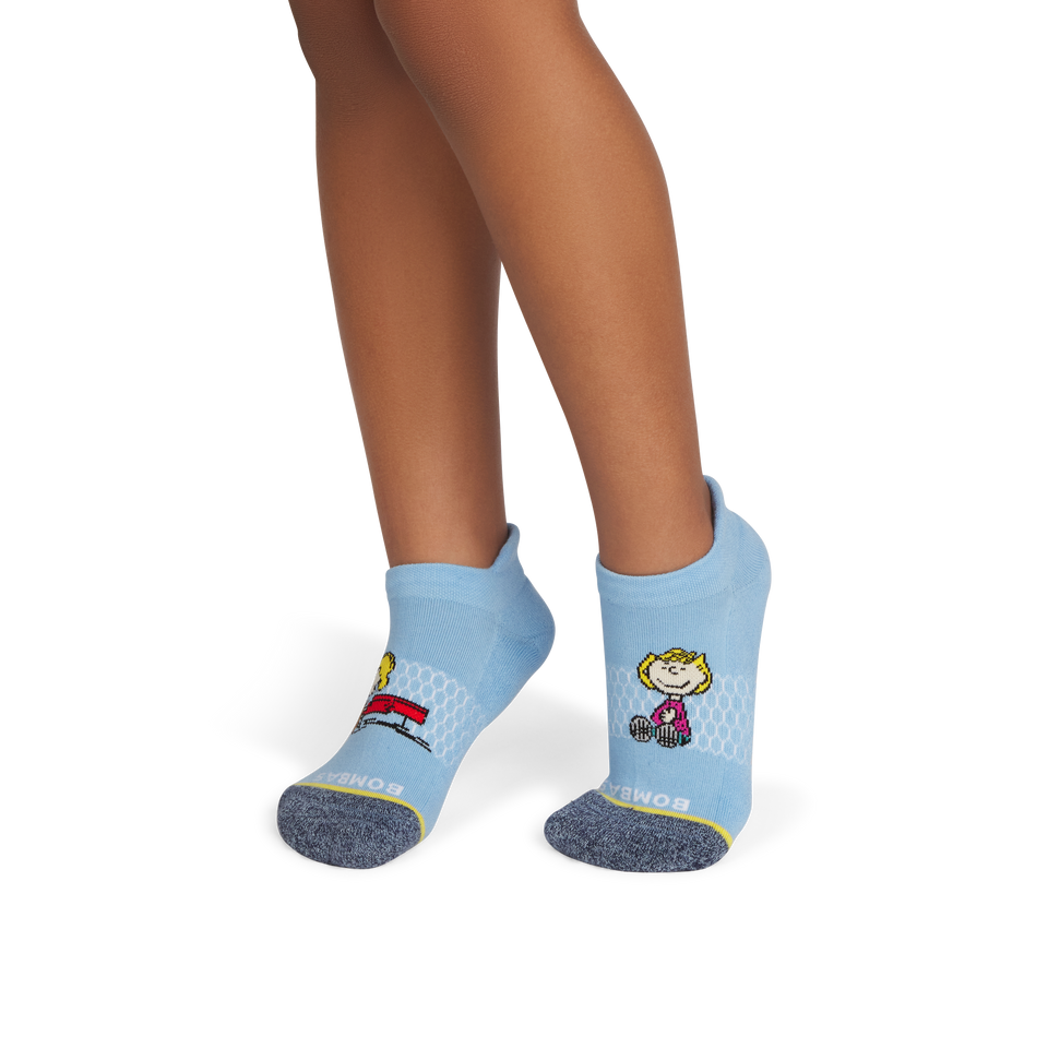 Youth Ankle Socks - serene blue YO2 [9627]
