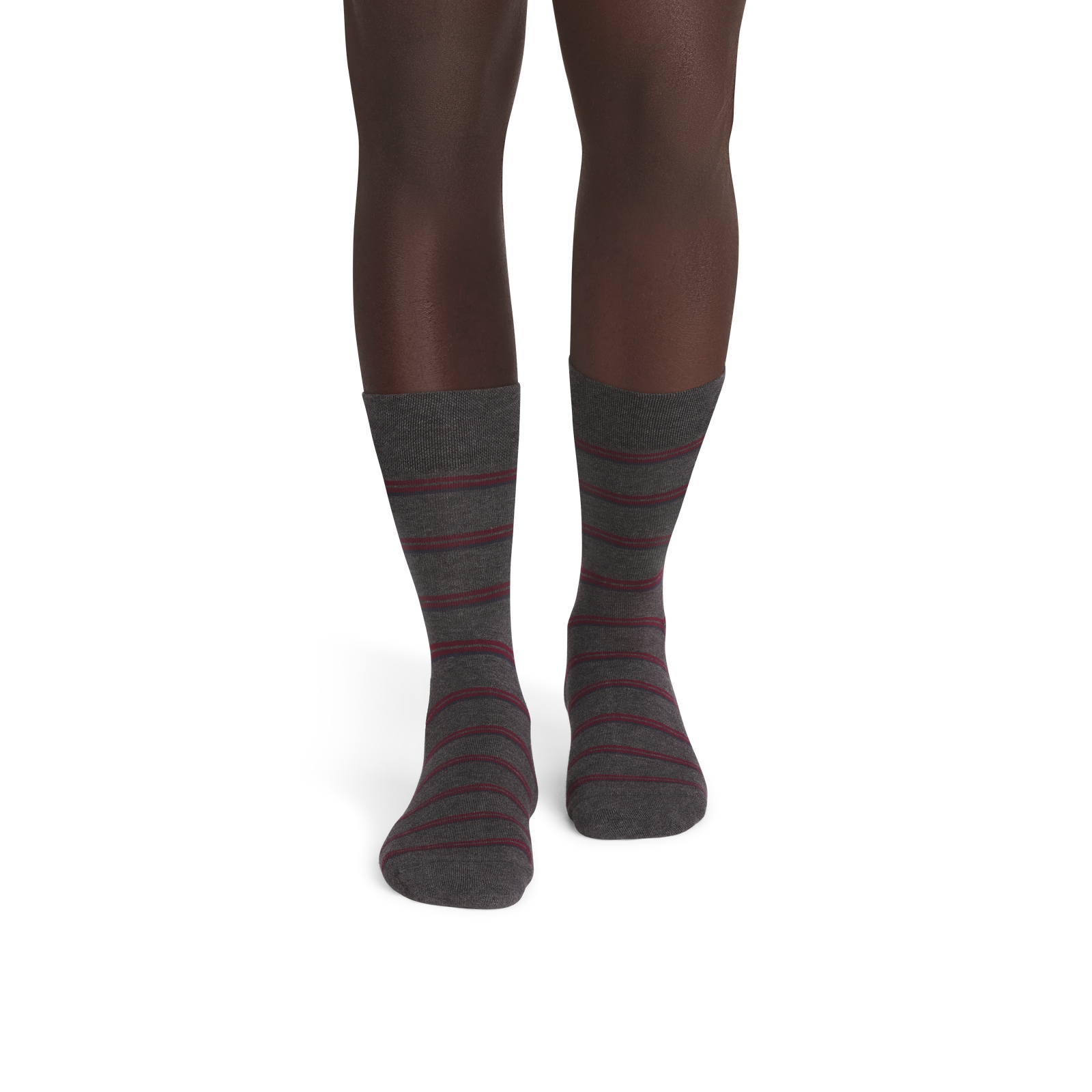 Dress Calf Socks - dk grey htr MO1 [9697]