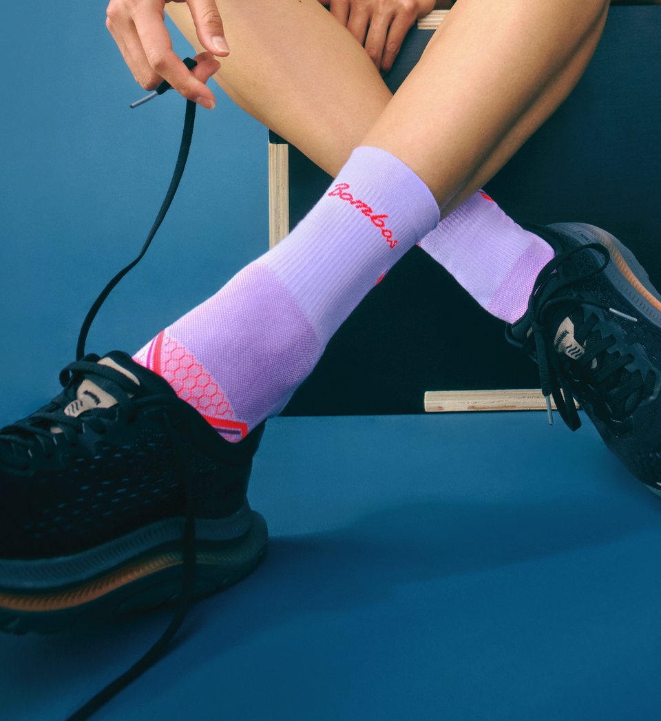 Running Half Calf Socks - soft lavender [9701][LIFESTYLE]