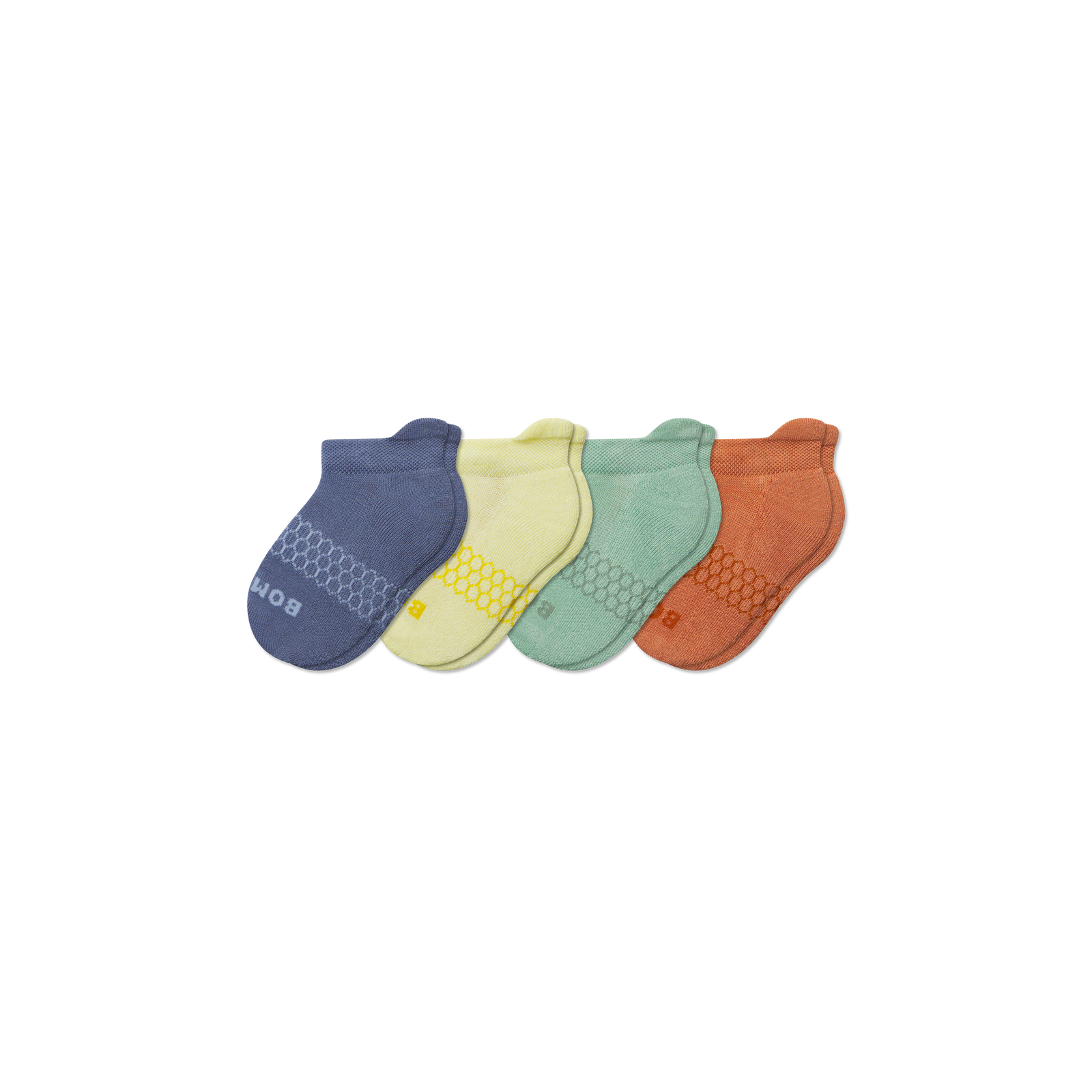 Junior Ankle Sock 4-Pack - jade blue mix L [9882]