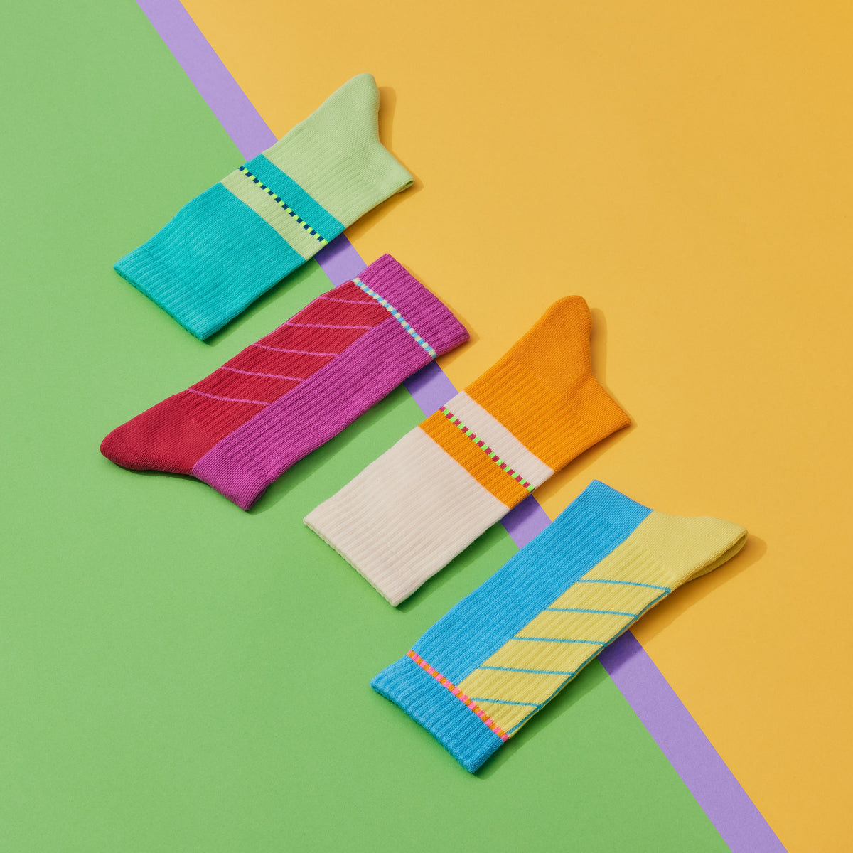 Black Hive Collection Creative Ankle Socks