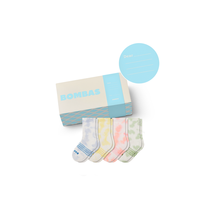 Junior Celebration Calf Sock 4-Pack Gift Box - Outdoor Home Pack