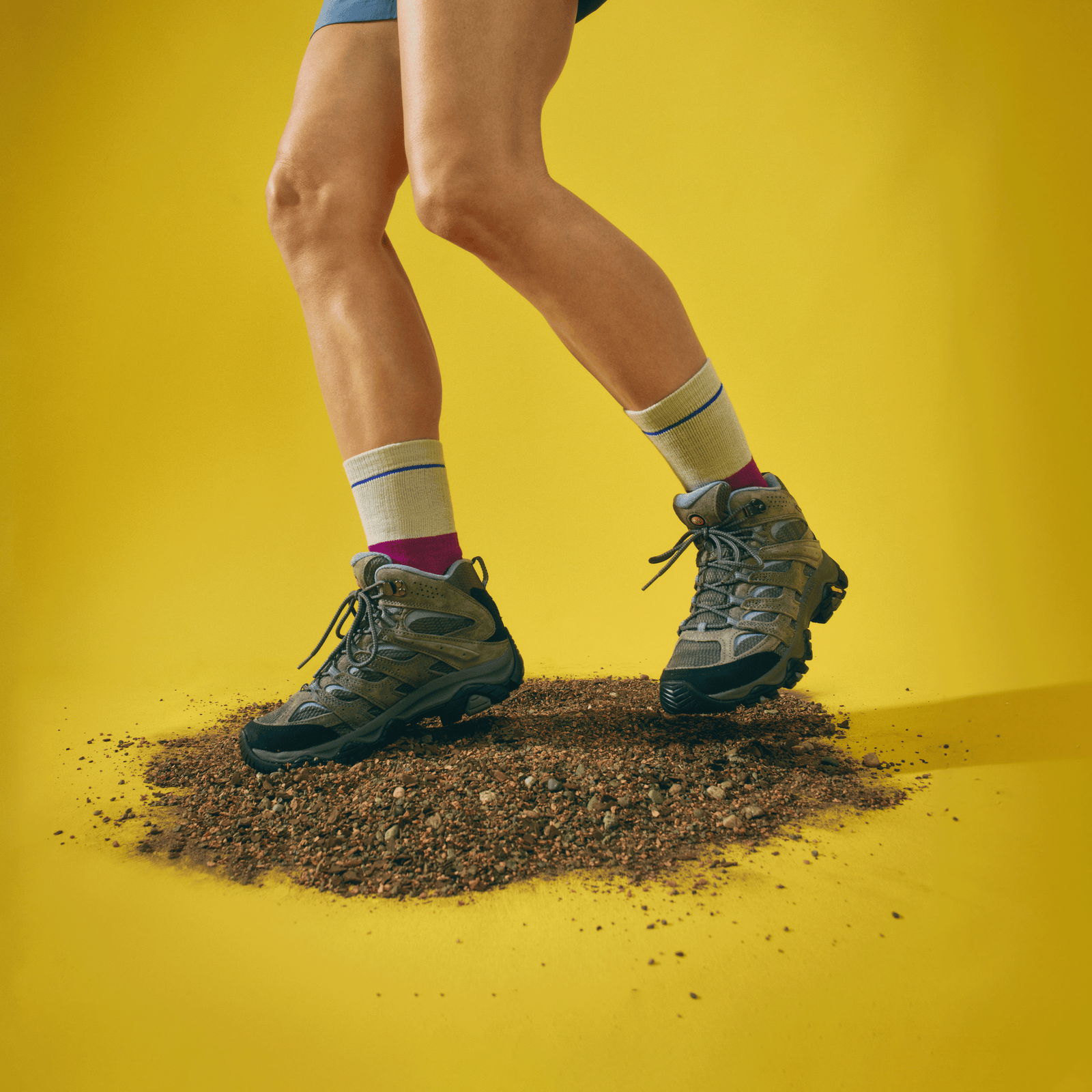 Hiking Calf Socks - Harbor Grey WO [LIFESTYLE] [8876]