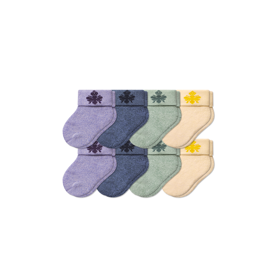 Baby Sock 8-Pack (0-6 Months) - Daily Step