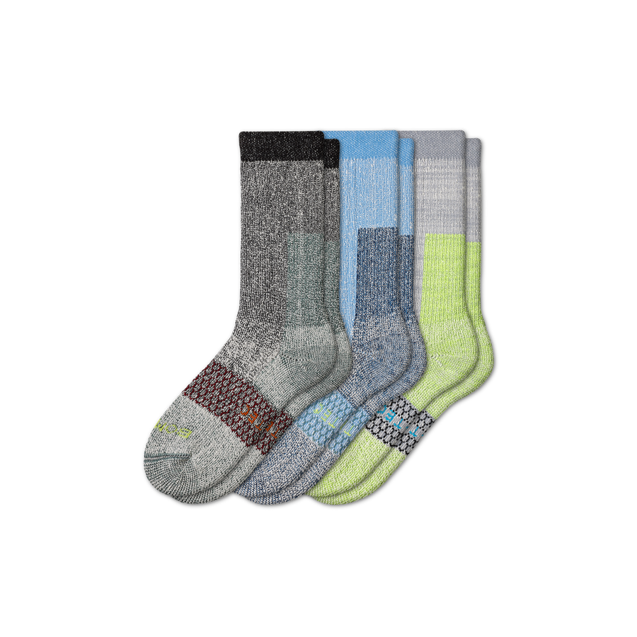 Women's All-Purpose Performance Heavy Duty Calf Sock 3-Pack - Outdoor Home Step