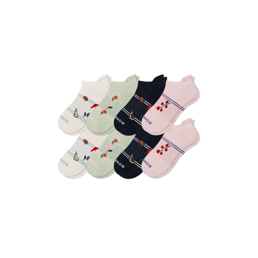 Women's Dinner Party Ankle Sock 8-Pack - Light Comfort