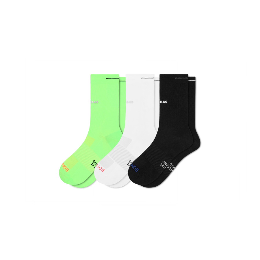 Men's RunPro Half Calf Sock 3-Pack - Cushion Trail Move
