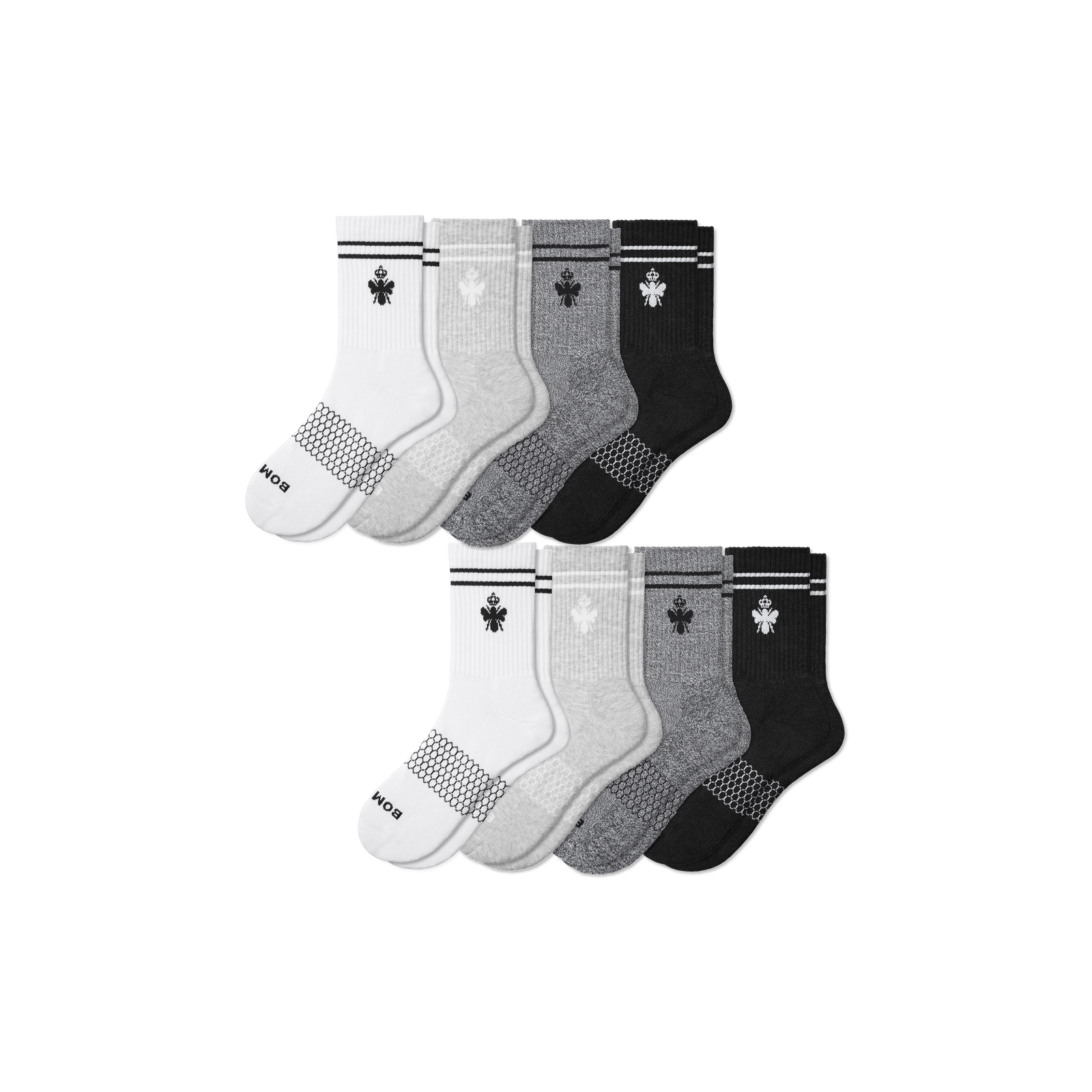 Men's Originals Half Calf Sock 8-Pack - shades mix