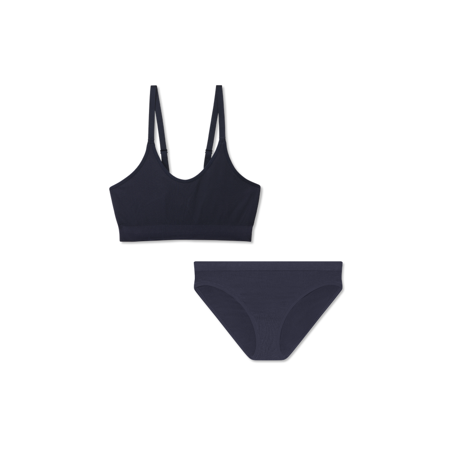 Women's Seamless Scoop Bralette + Bikini Pack - Gentle Shape