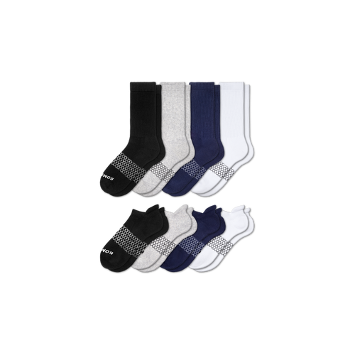 Men's Calf & Ankle Sock 8-Pack - mixed - 5