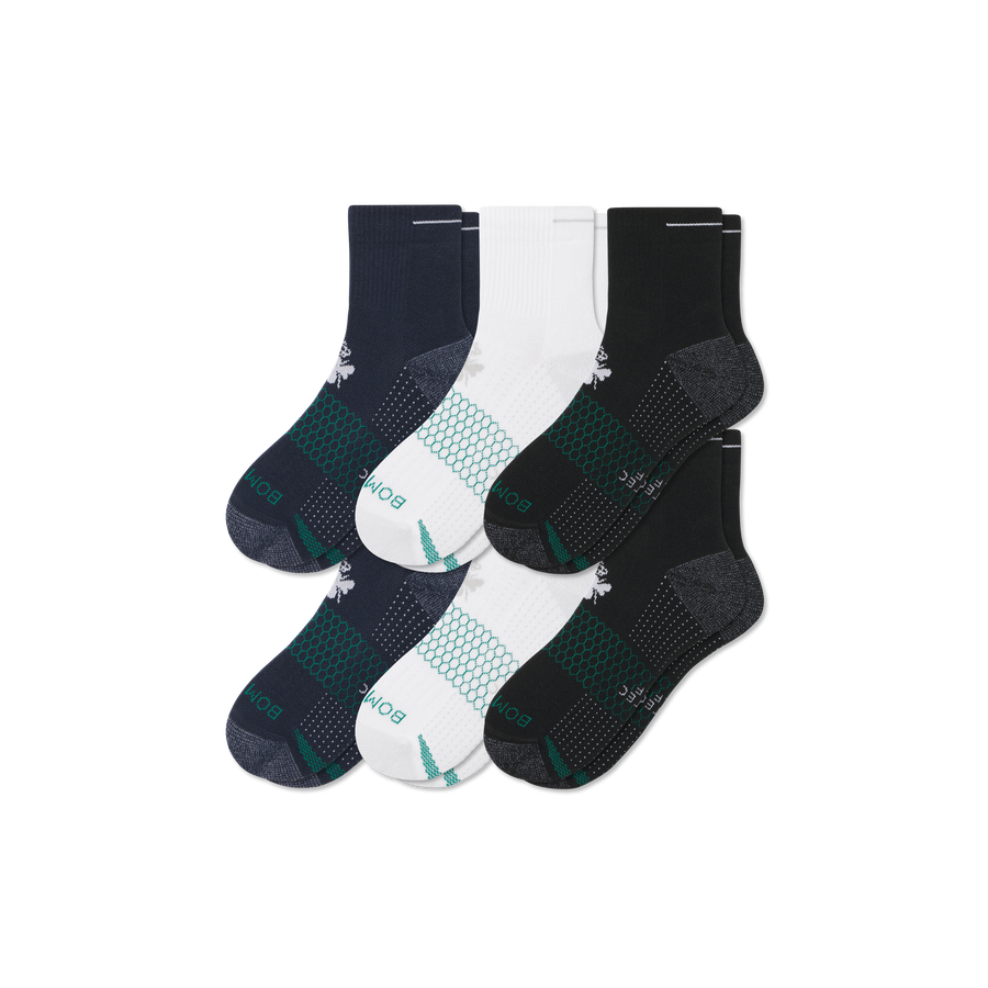 Women's Golf Quarter Sock 6-Pack - Everyday Crew Support