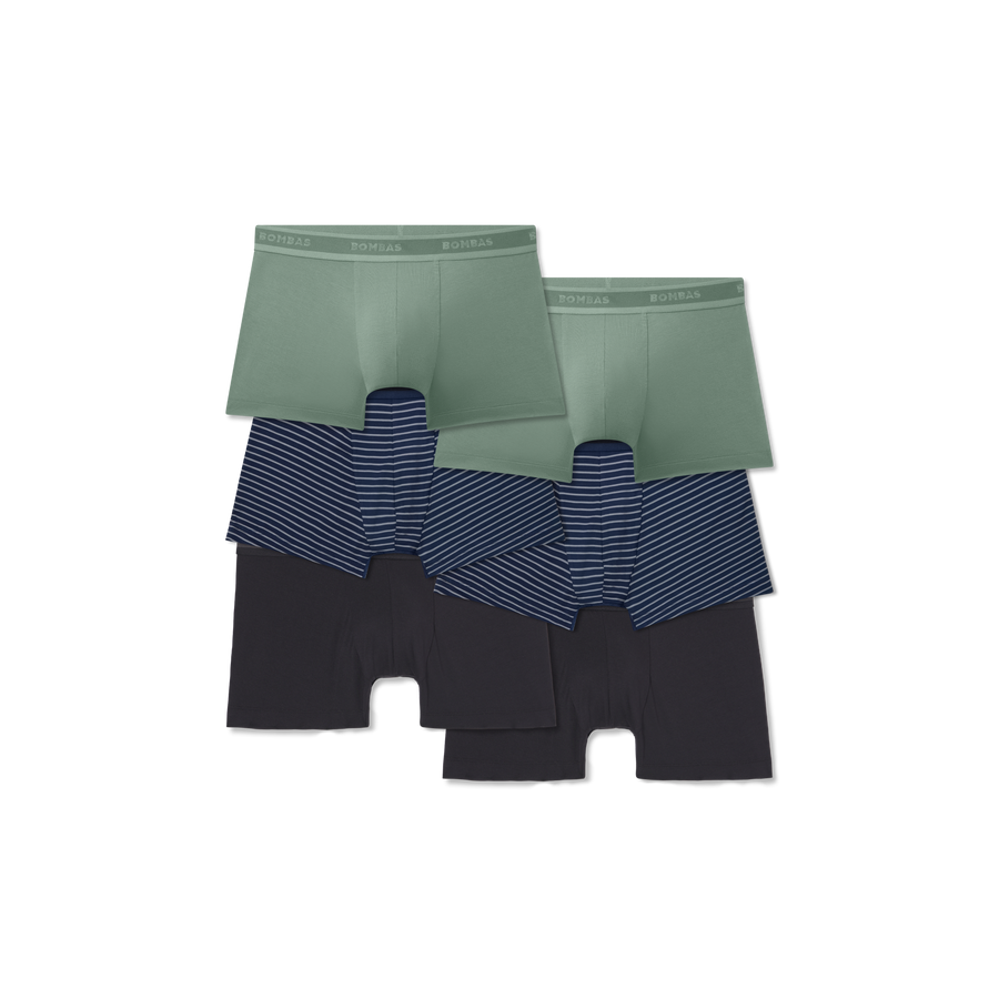 Men's Soft Flex Trunk 6-Pack - Calm Fit Layer