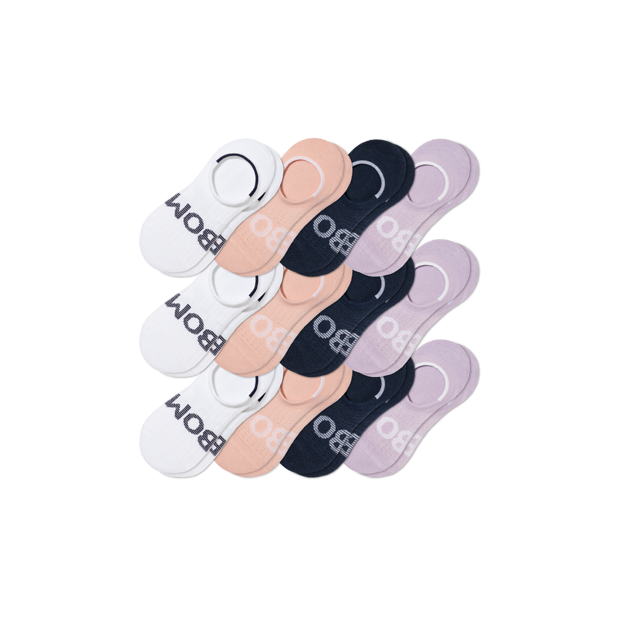 Women's All Sport Cushioned No Show Sock 12-Pack - Trail Everyday Rotation