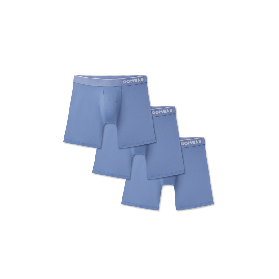Men's Sport Flyless Boxer Brief 3-Pack - Calm Lounge Base