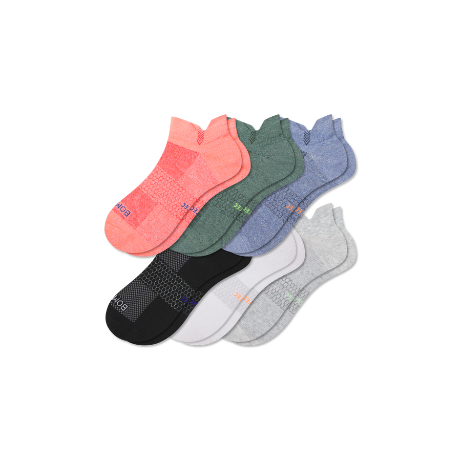 Men's UltraLite Sport Ankle Sock 6-Pack - Smooth Home Fit