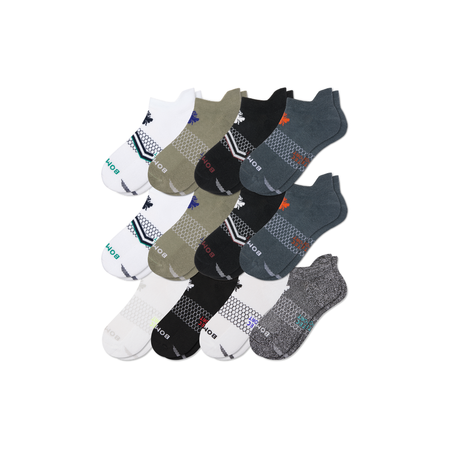 Men's All Sport Ankle Sock 12-Pack - Light Studio Fit