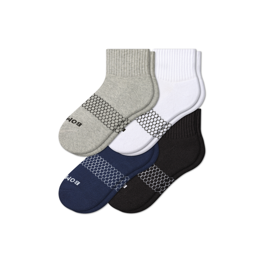 Women's Quarter Sock 4-Pack - Studio No Show Step