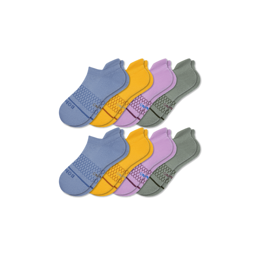 Youth Merino Ankle Sock 8-Pack - Run Trail Rotation