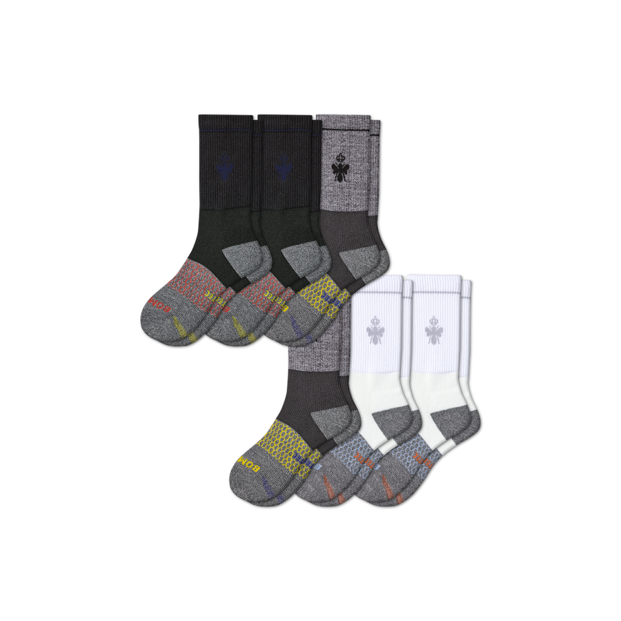 Women's Performance Targeted Compression Calf Sock 6-Pack - Steady Compression