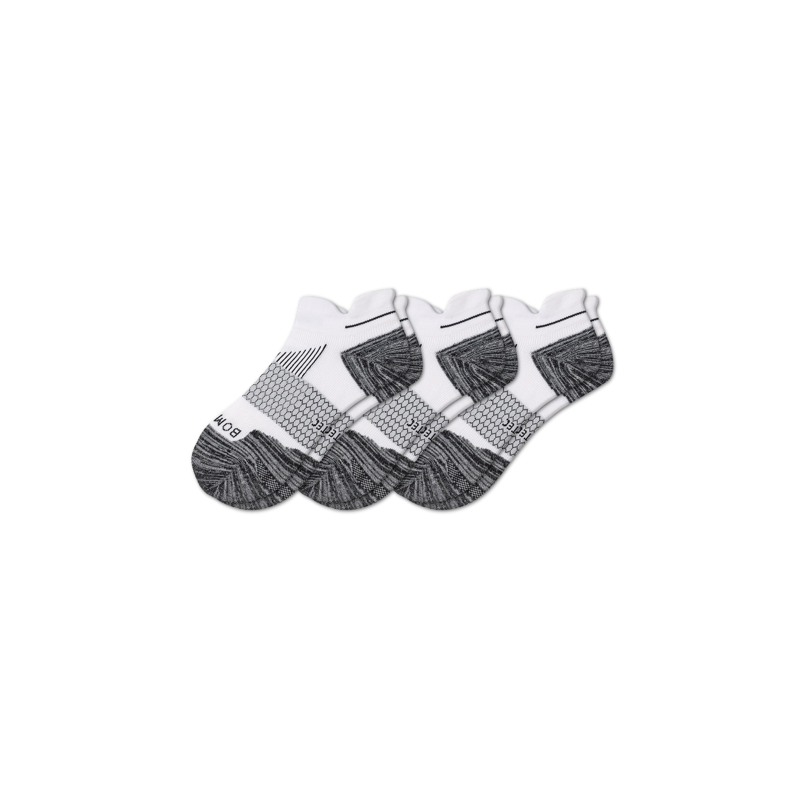 Women's Running Ankle Sock 3-Pack - white - 10